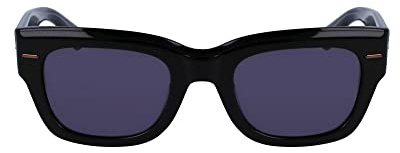 Calvin Klein Herren Sun Sonnenbrille, schwarz, 51/22/145