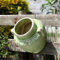 WLBHWL Jardinière Murale en Céramique | Pot De Fleurs Suspendu D'intérieur Ou D'extérieur | avec Trou De Drainage Décor De Ferme Et Décoration De Cuisine Boho pour Herbes Et Plantes Grasses