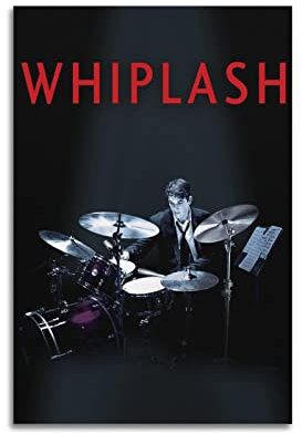 xze Whiplash Filmposter Zimmer Dekorative Leinwand Poster Ästhetisches Poster Druck Wandkunst Dekor Poster 50 x 75 cm Unrahmen