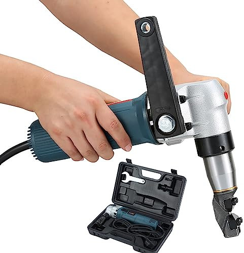 Elektrischer Knabber, 625 W, Metallknabber, 25.000 U/min, kabelgebunden, unterstützt 2–4 mm Stahlplatte für Edelstahl, Aluminium, Kunststoff