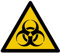 W009 - Gefahr biologische Risiken - Warnschild - Maße wählbar - Norm ISO 7010