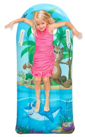 Vbnuyhim Schwimmbrett für Surf, aufblasbares Bodyboard mit Griffen – aufblasbare Schwimmbretter Bodyboard Surf Body | schwimmendes Wasserspielzeug für den Sommer für Pool