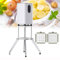 GHRERTX Tagliapatatine Elettrico,Tagliapatatine Verticale con Lama da 1/2 e 3/8 di Pollice,Affettatrice Automatica for Patate Professionale Commerciale e Domestica,Tritatutto Elettrico for Verdure