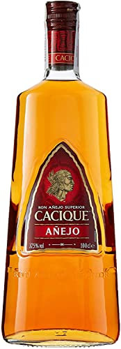 Cacique Añejo Ron, 1L (Paquete de 6)
