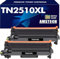 TN2510XL TN2510 HL-L2400DWE Toner: Con Chip Compatibili per Brother TN-2510XL TN-2510 TN 2510XL 2510 per Brother DCP-L2665DW MFC-L2835DW MFC-L2800DW MFC-L2827DW MFC-L2860DWE HL-L2445DW ( 2-Nero )