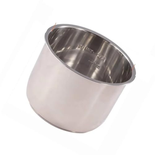 Ehvsgdj Stainless Steel Electric Pressure Cooker Liner Replacement, 6 Quart Instant Cooker IP-POT-SS304-60, Rice Cooker Inner Bowl Parts