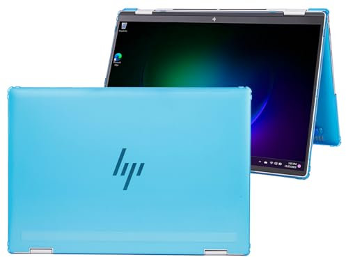 mCover Case ONLY compatible with HP Envy x360 16-ACxxxx / 16-ADxxxx Series 2-in-1 16 Laptop PC (Not compatible with any other HP models) - Aqua