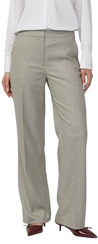 s.Oliver Elegante Stoffhose mit weitem Bein und Glitzergarn
