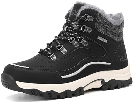 Ripord Scarpe invernali da donna, calde, da trekking, da neve, 36-41