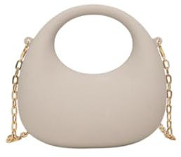 CORIOS Mini Borsetta da Sera da Donna Borsa a Spalla Clutch in Acrilico Pochette Piccolo con Catena Mode Borsa a Tracolla per Cerimonia Ballo Cocktail Festa