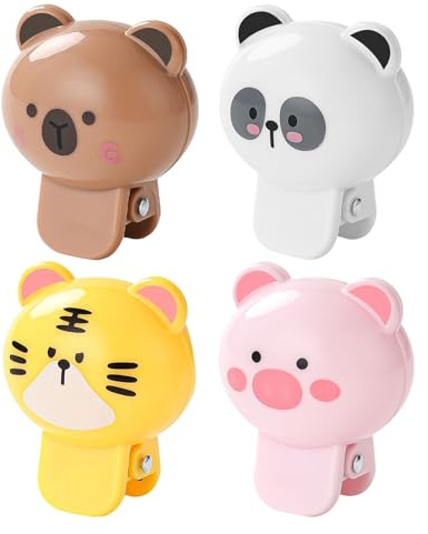 Toothbrush Covers - 1.97x1.65 Inches Toothbrush Head Cover | Animal Shape Tooth Brush Head Protector Cap, 4 Pieces Decorative Clamp-On Gadgets Dust Protector | for Adults Men Women Elderly Teens