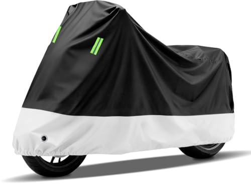 PYDing Funda Moto para Yamaha YZF R6 YZF600, con Reflectantes Cobertor Impermeable de Tela Oxford Cubierta Protector para Moped Scooter Funda Protectora para Motocicleta,E