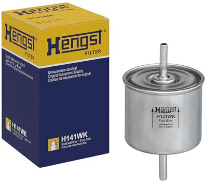 HENGST - Kraftstofffilter H141WK - Hochwertiger Kraftstoff-Leitungsfilter für KFZ - Entfernt Staub und Schmutz aus Otto- oder Dieselmotoren - Schützt das Einspritzsystem