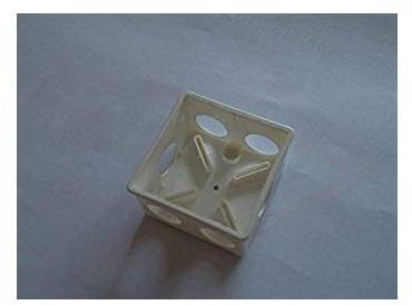 10 x Einbaudose Unterputzdose Montagedose 70x70 mm ohne Schraubenlöcher ohne Decke