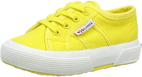 SUPERGA 2750 BABY CLASSIC, Sneaker, Unisex - Bambini e ragazzi, Giallo (Yellow Sunflower 176), 20 EU