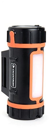 Celestron 18771-CGL PowerTank Lithium Ferrite, batterie externe au ferrite à base de lithium 86,4 WH, noir/orange