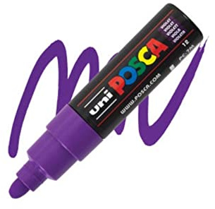 PC-7M Posca Large Bullet Tip Violet
