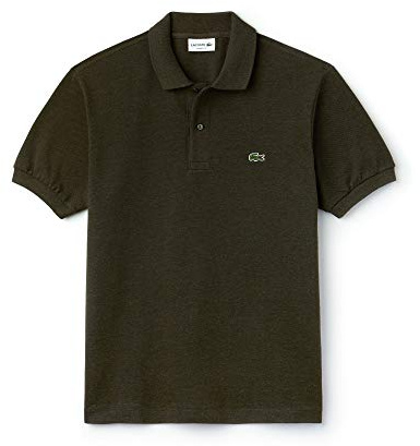 Lacoste Men's Polo L.12.12 Classic Fit Heather, Verde (Dormouse Heather El9), XS
