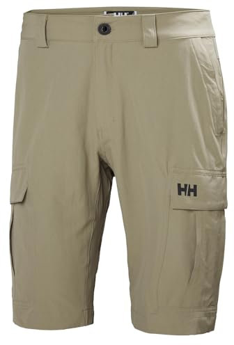Helly Hansen HH QD Cargo II, Pantaloncini Uomo, Beige (Fallen Rock), 34
