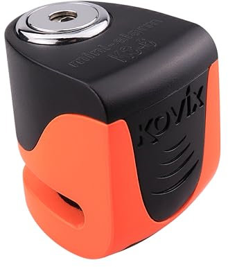 KS6 Series - LOCK DISC with USB Charging Alarm Color Fluo Orange KS6-FO