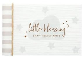 C.R. Gibson Little Blessing Baby Brag Book Fotoalbum, 18,4 x 11,4 cm