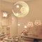 Hängeleuchte Mond Sterne LED Anhänger Lampe Aluminium Kronleuchter Deckenleuchte für Kinder Schlafzimmer Dekoration, 40 x 110 cm