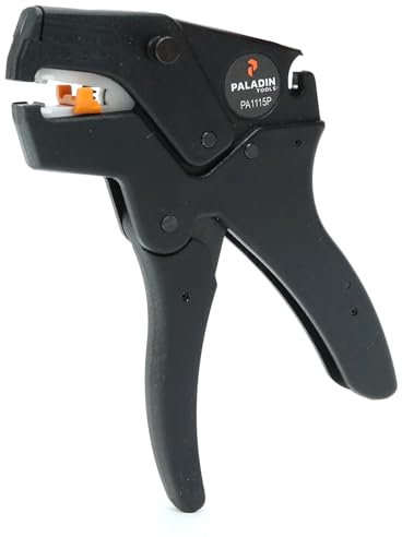 Paladin Tools PA1115P Mini-Stripax Plus Abisolierzange und -schneider, 28–17 AWG PVC- und Teflon-Isolationen, professionelles Abisolierwerkzeug (2024)