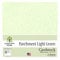 Parchment Light Green Cardstock - 12 x 12/30,5 cm x 30,5 cm - 65Lb Cover / 176gsm - 50 Sheets - Clear Path Paper