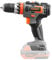 Fuxtec Perceuse-visseuse à Percussion sans Fil 20V FX-E1SBS20 sans Batterie ni Chargeur et Un Coffret de Transport - Appareil de Forage sans Fil - contrôle de Vitesse