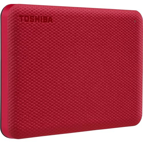 Hard Disk Esterno Toshiba CANVIO ADVANCE Rosso 1 TB USB 3.2 Gen 1