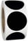 Yushu - 120pcs/roll Blank Label, Round Chalkboard Sticker, Kitchen Pantry Mason Spice Jar Adhesive Stickers Labels, Sealing Stickers Personalized
