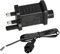NEWNEN LED Transformer Replacement, String Lights Indoor-Outdoor Power Adapter Class 2 Power Supply with 2 Meters Extension Cable, 120V 60HZ IP44 for LED Lights and More Devices (4.5V 4.5W 1A)