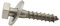 SC-Normteile® | Sechskant Holzschrauben mit Unterlegscheiben - 5 x 40 mm - (10 Stück) - Schlüsselschrauben - DIN 571 / DIN 9021 - Edelstahl A2 (V2A / VA) - SC571 / SC9021