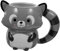 Tazza Ceramica Procione Adorabile Mug Per Caffè E Tè Bicchiere Versatile Per Casa Ufficio E Regali Design Elegante E Pratico