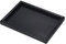 PATIKIL Wood Serving Tray 10x7 Inch Outer Base, Rectangular Decorative Platter for Home Decor Kitchen Table Candle Holder, Black