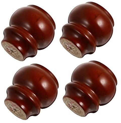 OSALADI Sofabeine Und Tischbeine Möbelbeine Aus Holz Brötchenfüße Für Moderne Wohnkultur