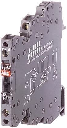 ABB R600 Interface Relais 24V ac/dc, Öffner DIN-Schienen