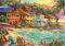 Buffalo Games - Chuck Pinson – Island Time – 300-teiliges Puzzle für Erwachsene, herausforderndes Puzzle, perfekt für Spieleabende – 300 große Teile fertiges Puzzle-Größe ist 54,25 x 38,00 cm