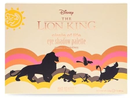 MAD BEAUTY Palette di ombretti Lion King Eye Shadow Palette: Immergiti nella giungla con questa tavolozza ispirata al Re Leone per creare look selvaggi e accattivanti.