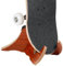 Aolabela Skateboard-Ständer, Skateboard-Halterung, Skateboard-Organizer, Platzsparend, Personalisierbar, Holz