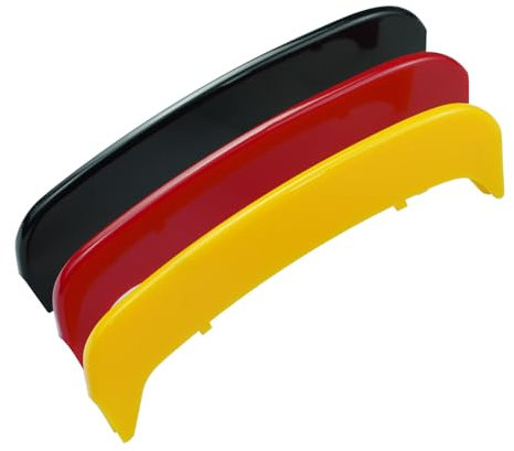 HIBEYO Rejilla frontal para rejilla frontal con hebilla para BMW Serie 3 E46 1998-2002 10 parrillas riñones cubierta cubierta estándar rejilla riñón accesorios rejilla