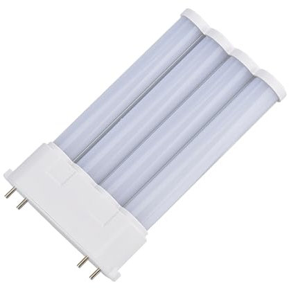 yongjia 2G10-LED-Lampe, 13 W, 1600 lm, kompatibles Vorschaltgerät, keine Änderungen an der Schaltung erforderlich(Warm white)