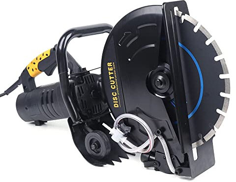 Trennschneider 3200W Betonschneider Trennschleifer Fugenschneider 350mm 90°,Schlitzmaschine, Schneidemaschine, Wasser- und Elektrizitätsinstallation, technische Wandaussparung