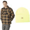 Dickies Portlandhemd und Acryl-Mütze mit Manschetten