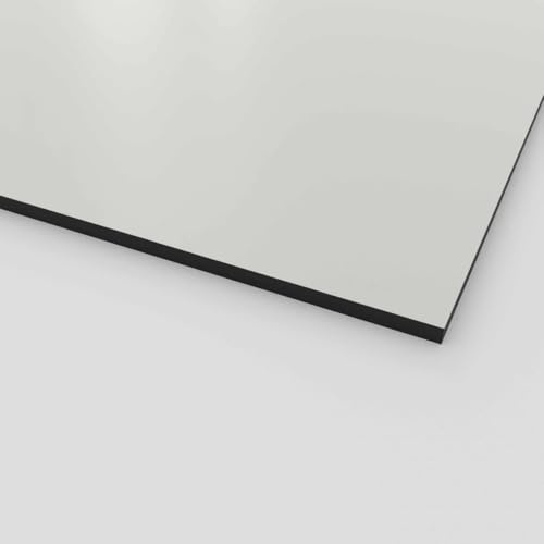 HPL Platten 30x130cm Vollkernplatten für Außen und Innenbereich, 6mm dick, Zinkgrau