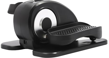 Ellipsentrainer Stepper Heimtrainer Unter dem Schreibtisch Ellipsentrainer, elektrischer Ellipsentrainer mit Fernbedienung, sitzender Pedaltrainer für Zuhause