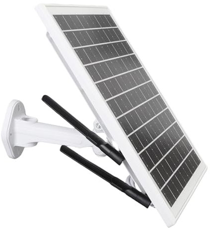 Router Solare 4G LTE Modem, Router 4G LTE a Energia Solare 25600MAH con Slot SIM 300MBPS 50M 2,4 GHz 15W Hotspot WiFi Hotspot WiFi con 2 Antenna Esterna