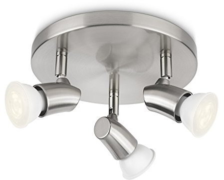 Philips Kaya LED-Deckenstrahler, matt, verchromt, 3 x 2 W, 230 V