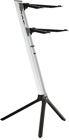 STAY Slim Keyboardständer mit 2 Ebenen 2-stufig, gerade silber