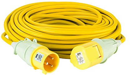 Defender E85262 25 m 32 A 4 mm 110 V Extension Lead Cable - Yellow